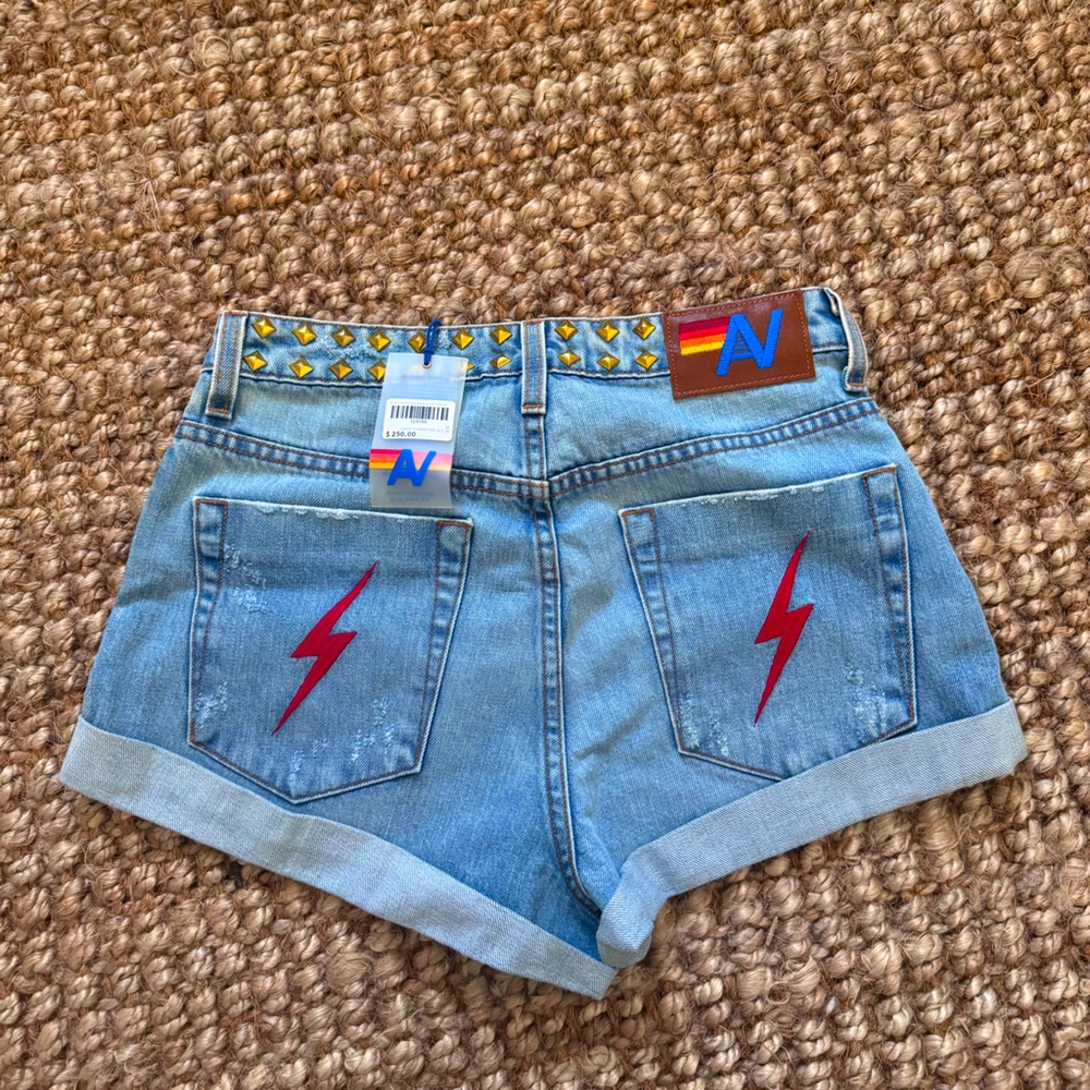 Aviator nation Jean shorts